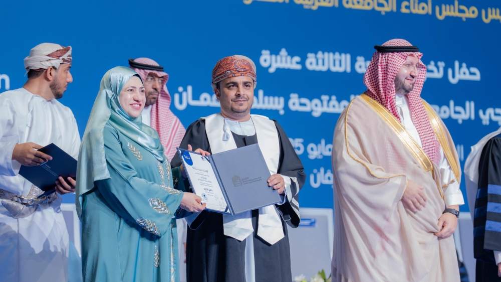  The celebration was under the patronage of Dr Rahma Ibrahim al Mahrooqi, Minister of Higher Education, Research, and Innovation, and with the presence of His Royal Highness Prince Abdulaziz bin Talal al Saud, Chairman of the University’s Board of Trustees.