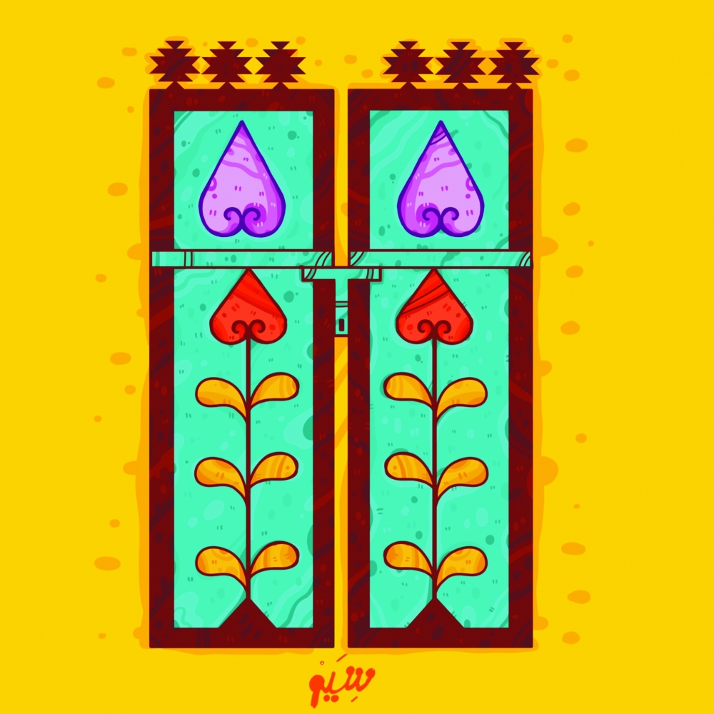 A dreamweaver of Omani heritage through digital art