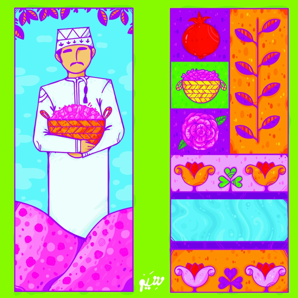 A dreamweaver of Omani heritage through digital art