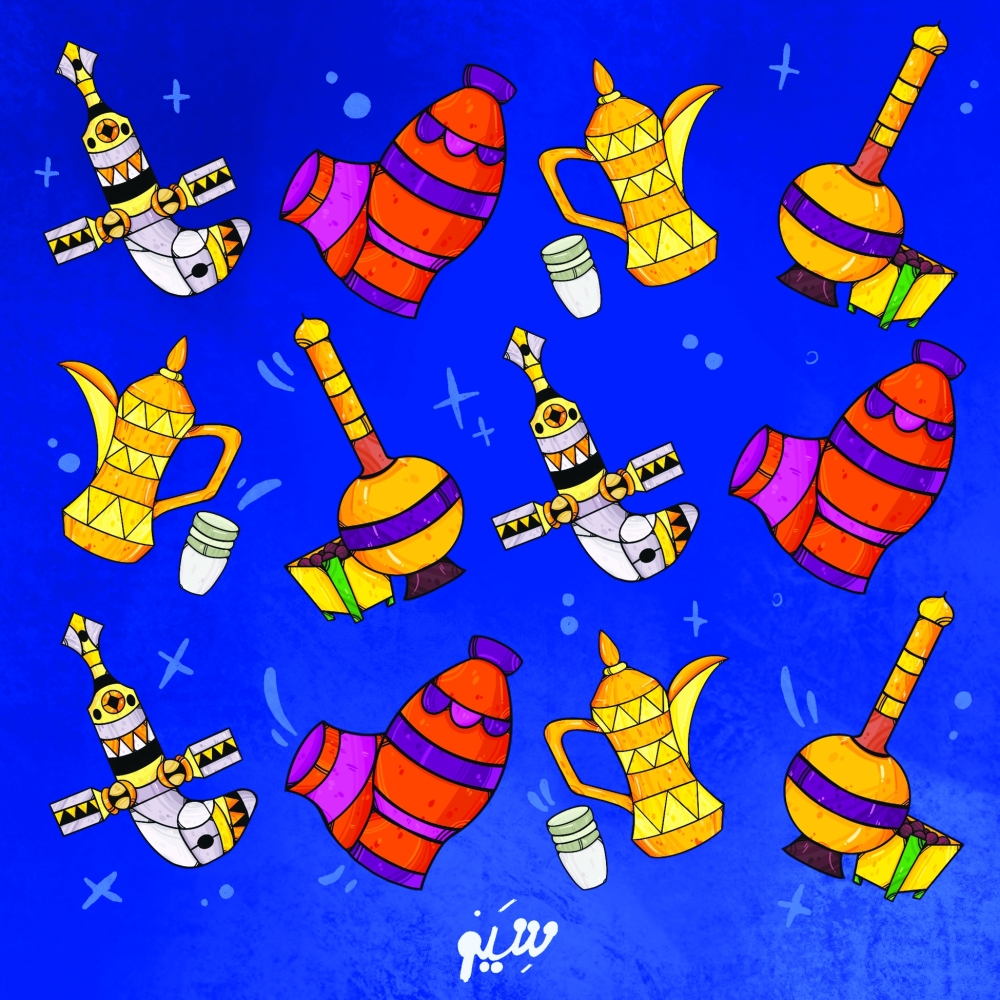 A dreamweaver of Omani heritage through digital art