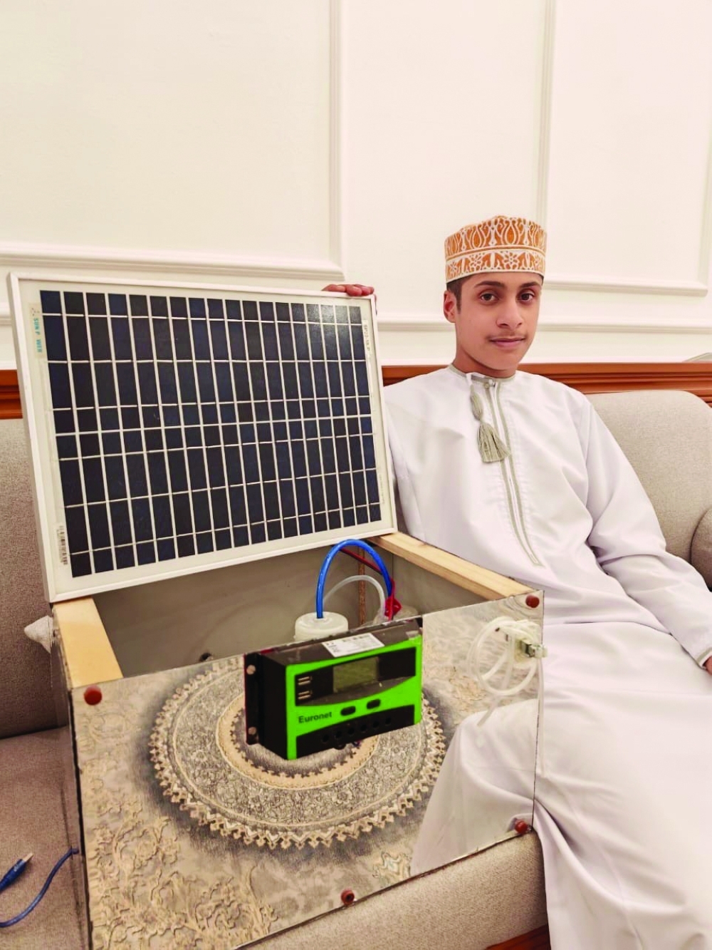 Omani Youth Innovate with Sustainable Solution to Salty Water Waste