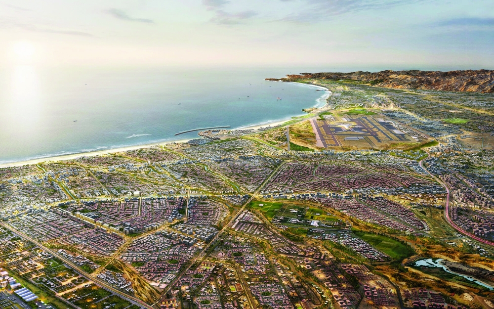 The clean energy demand of the Greater Muscat Structure Plan is projected at a hefty 5 GW.