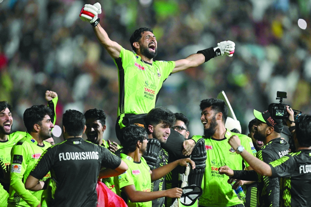 Raza blasts Lahore Qalandars to clinch PSL title
