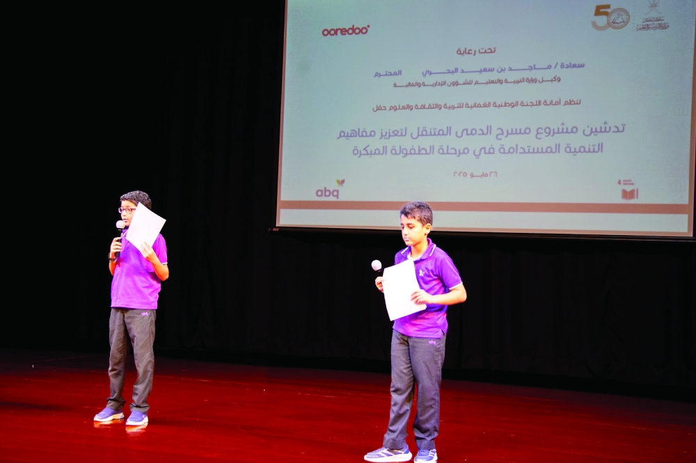 Puppet theatre initiative to promote sustainable development in childhood