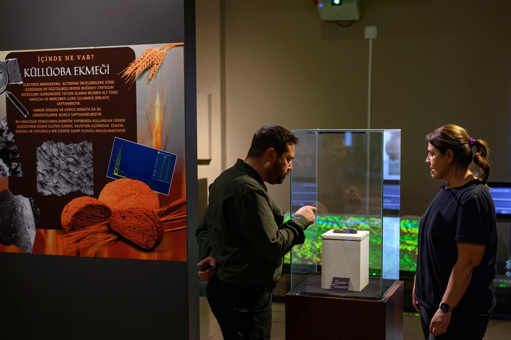 Ancient bread rises again as Turkey recreates 5,000-year-old loaf