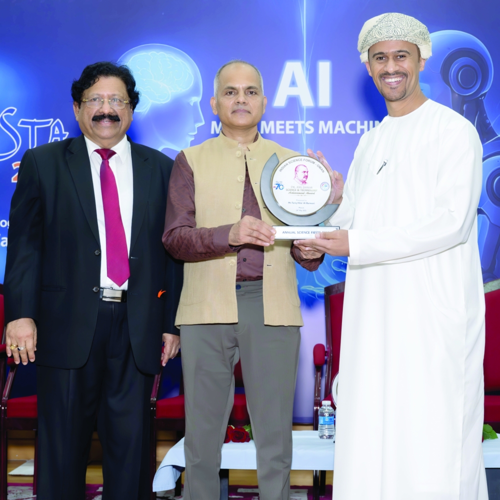 Al Barwani honoured with Jayakar Award