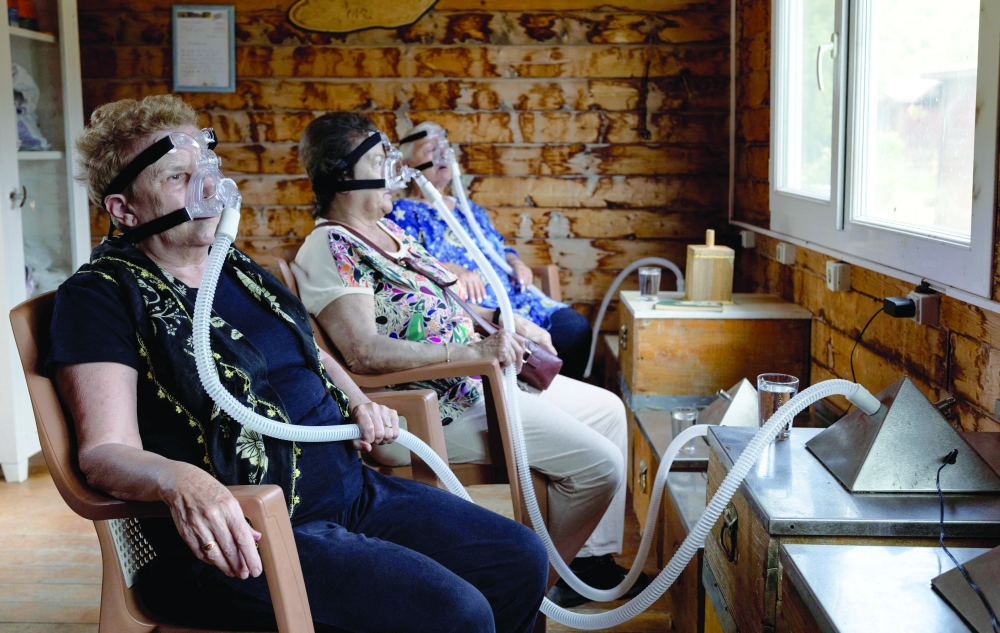 Air from beehives comforts patients in Turkey