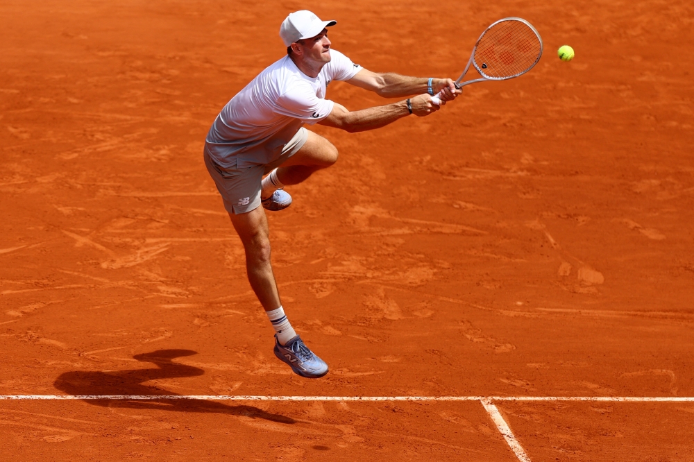Tommy Paul in action during his 4th round match. — Reuters