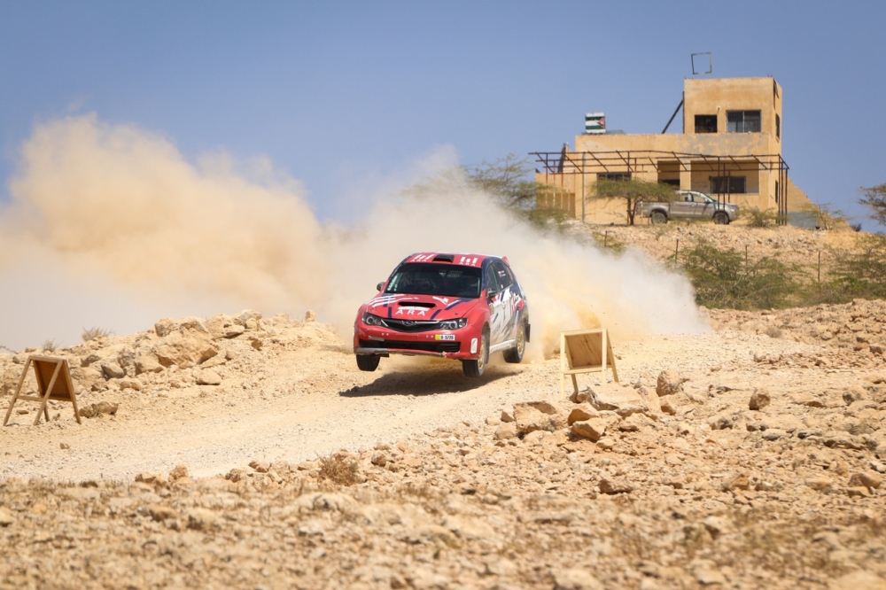  Abdullah al Zubair during the race