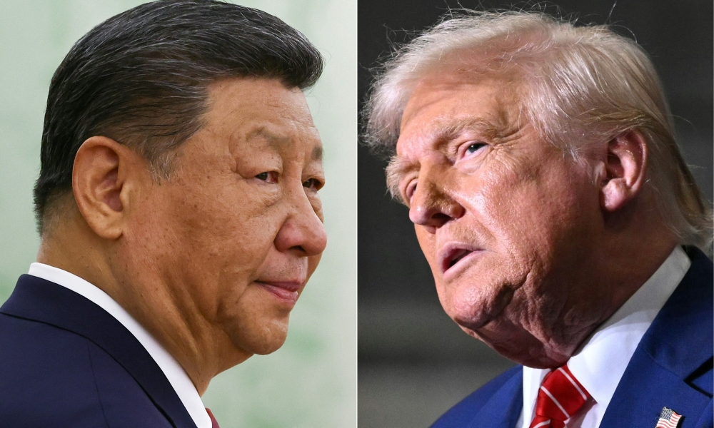 Chinese President Xi Jinping and US President Donald Trump. — AFP file photo