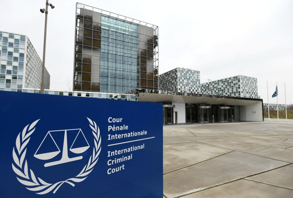 The International Criminal Court building is seen in The Hague, Netherlands. — Reuters