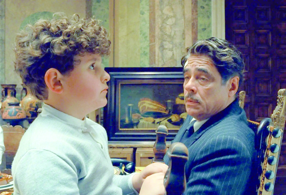 Benicio Del Toro’s character is a businessman who prides himself on owning masterpieces like Floris Gerritsz van Schooten’s “Still Life of Breakfast With Roast Ox.”
