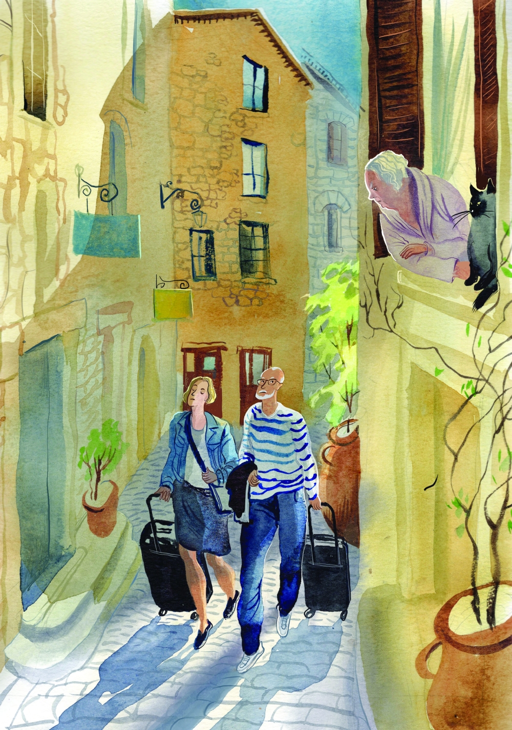 The novelist Joyce Maynards four-day road trip in the south of France was guided by pure spontaneity, which is how she ended up in Le Love Room. (Victoria Tentler-Krylov/The New York Times)