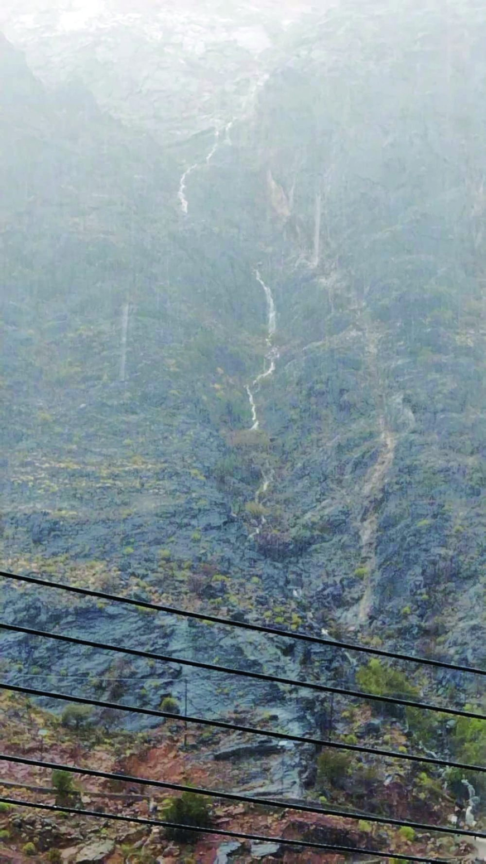 Rainfall continues in several wilayats