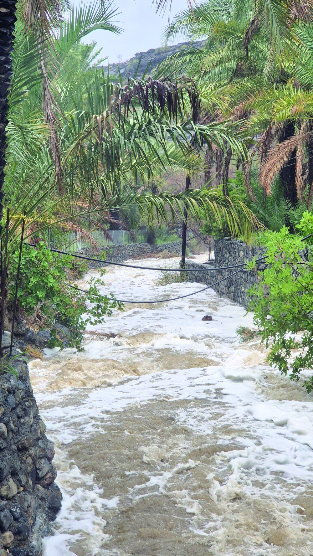 Rainfall continues in several wilayats