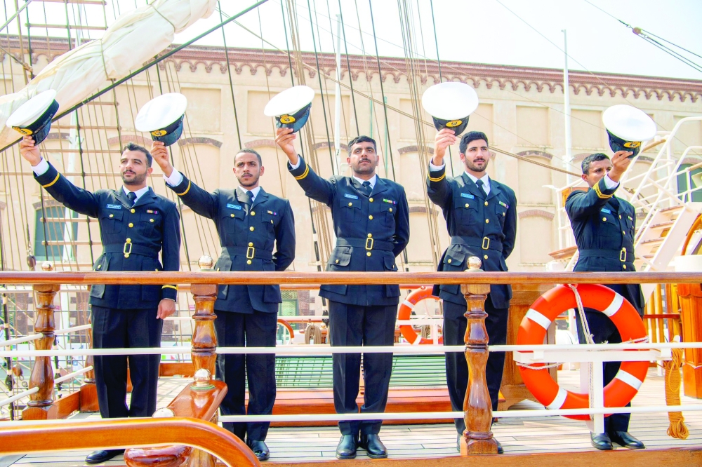 Shabab Oman II docks at Genoa