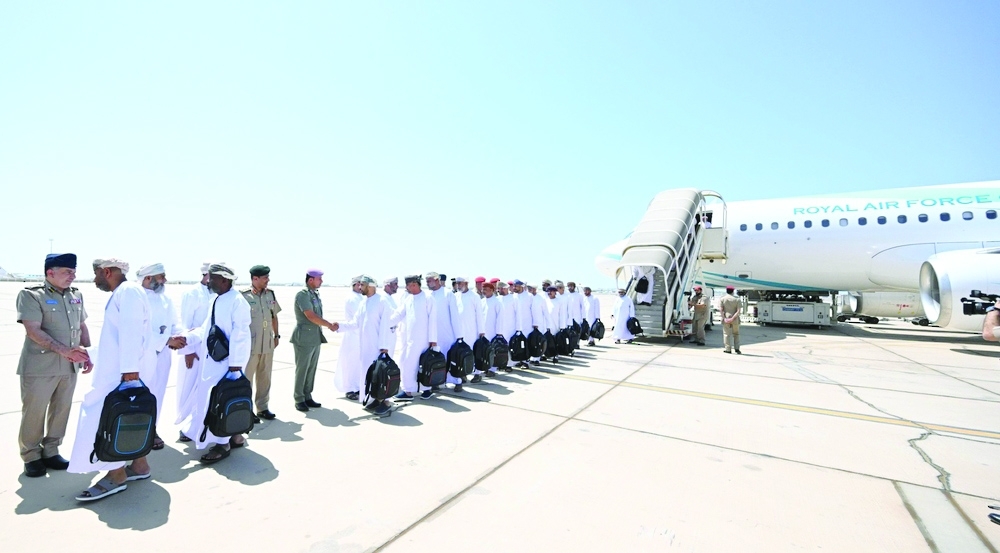 The Military Haj Mission back from Saudi Arabia