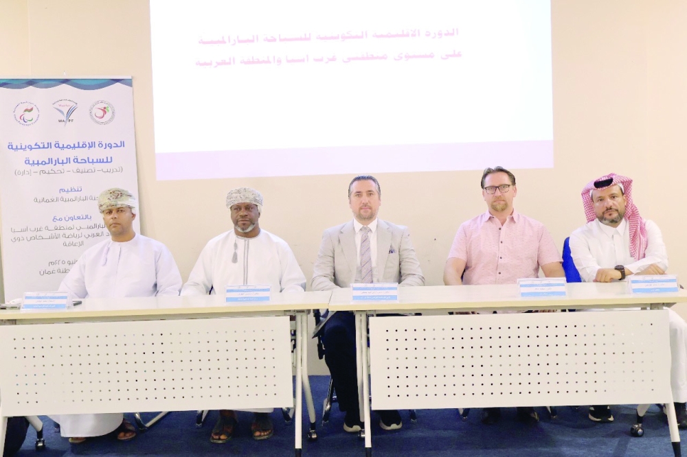 A select group of experts specialising in Paralympic swimming are delivering lectures during the course