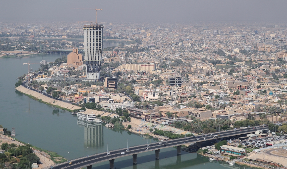 An aerial view of Baghdad, Iraq. — Reuters