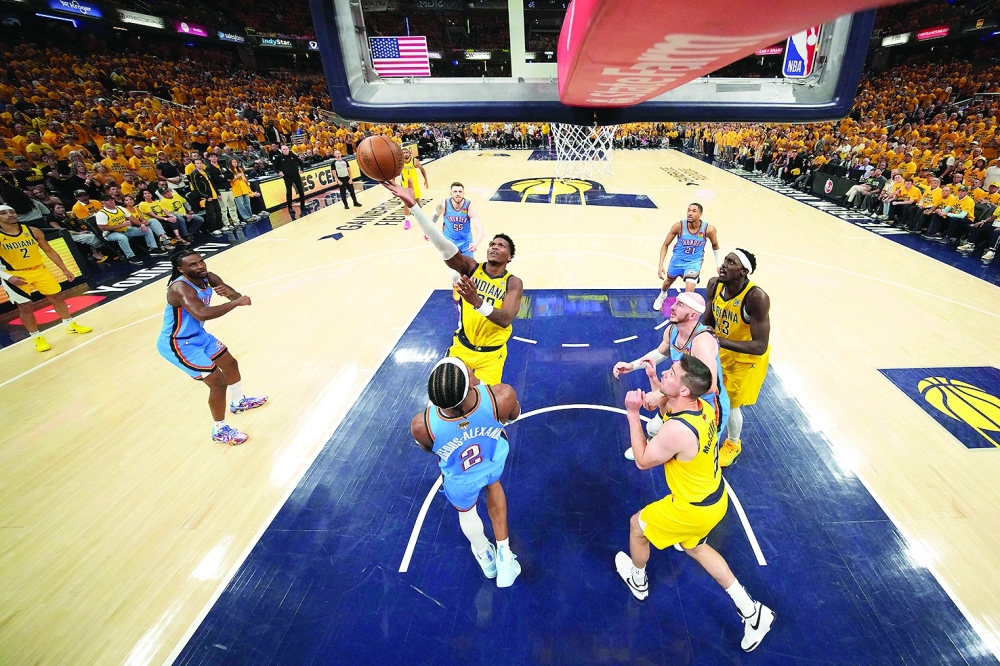 Indiana Pacers guard Bennedict Mathurin (00) shoots the ball. — Reuters