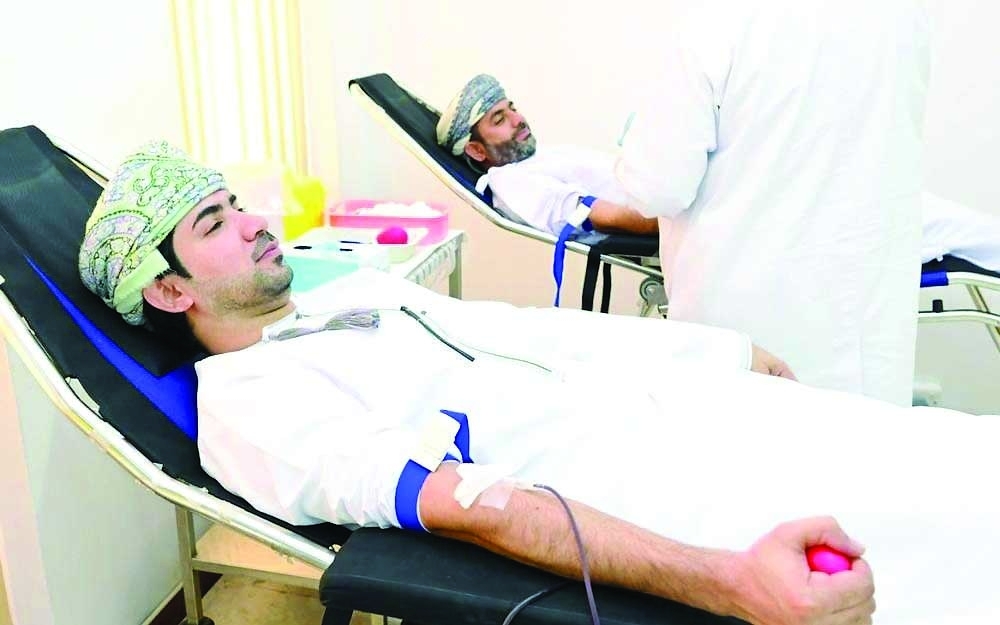 The Sultanate of Oman is one of the leading countries in blood donation campaigns.