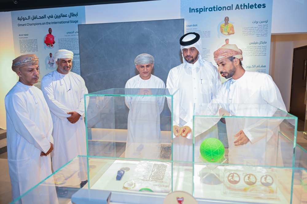 IBSF president toured the Oman Olympic Museum