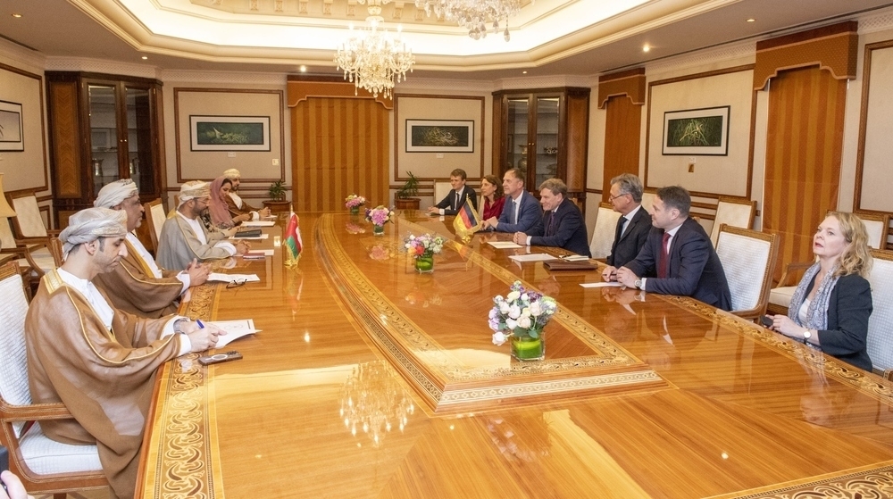 Sayyid Badr holds talks with Dr Johann David Wadephul of Germany on strengthening bilateral ties
