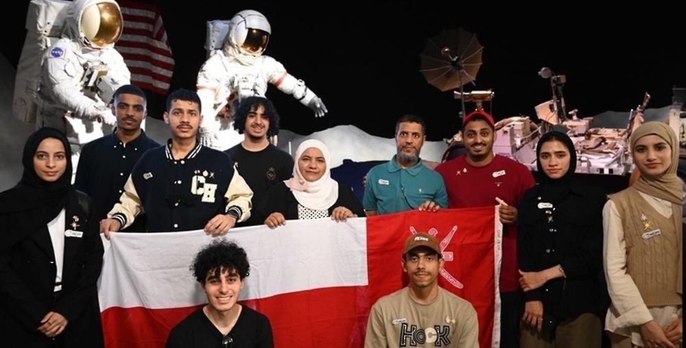 The visit began with the Omani team exploring Space Center Houston, one of the premier scientific destinations in the US. - ONA