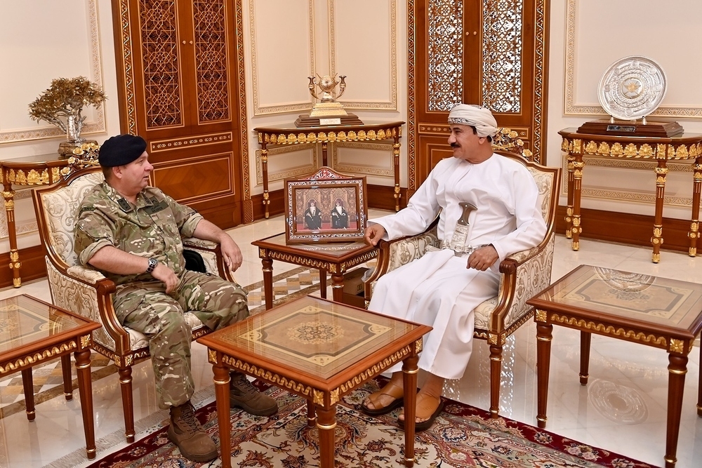 The two sides discussed ways to enhance cooperation in a manner that strengthens the security of both friendly nations. - ONA