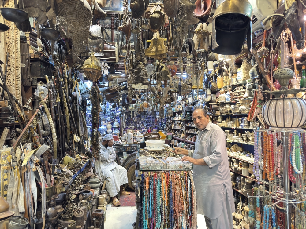 Mutrah Souq shot from CNN