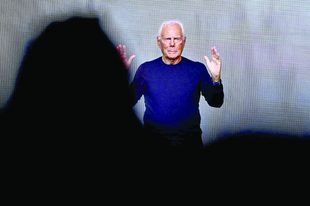 Giorgio Armani to miss Milan Fashion Week shows