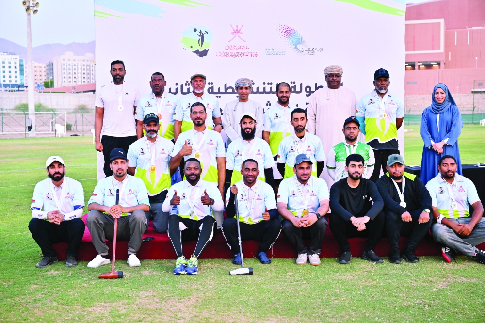 The tournament spanned three days and took place across 12 courts at the Sultan Qaboos Sports Complex 