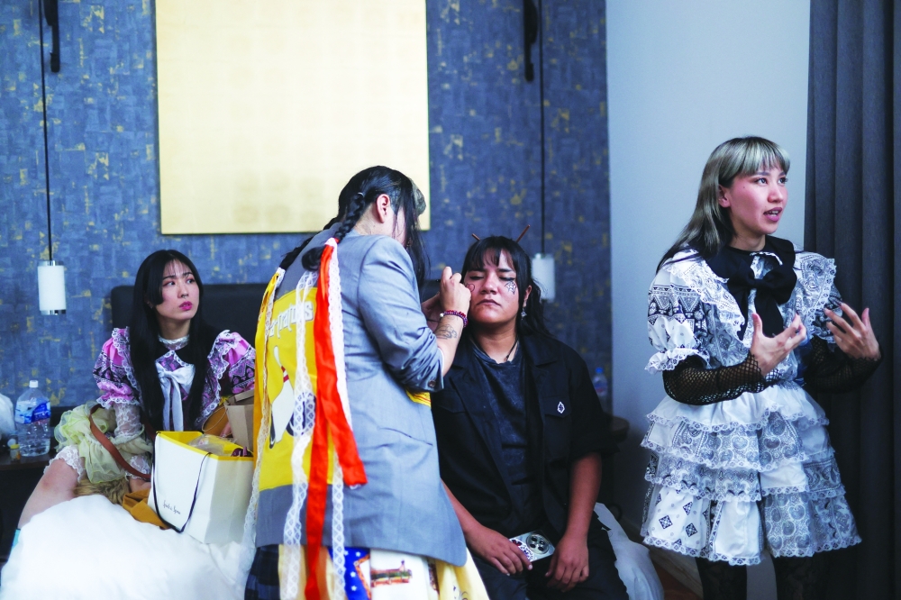 Mexican designer blends Chicano and Japan's Harajuku styles