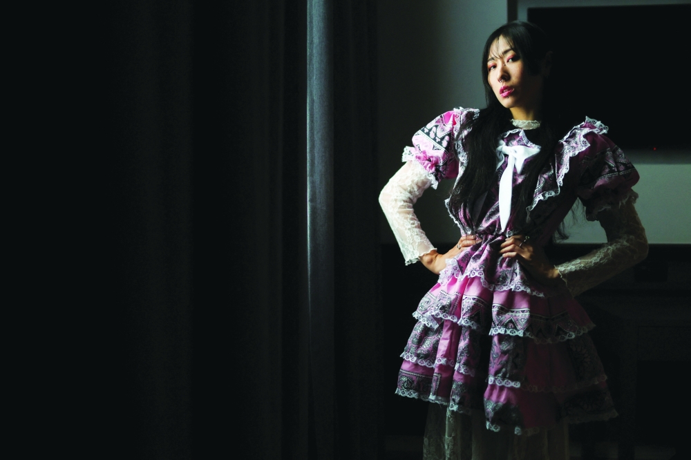 Mexican designer blends Chicano and Japan's Harajuku styles