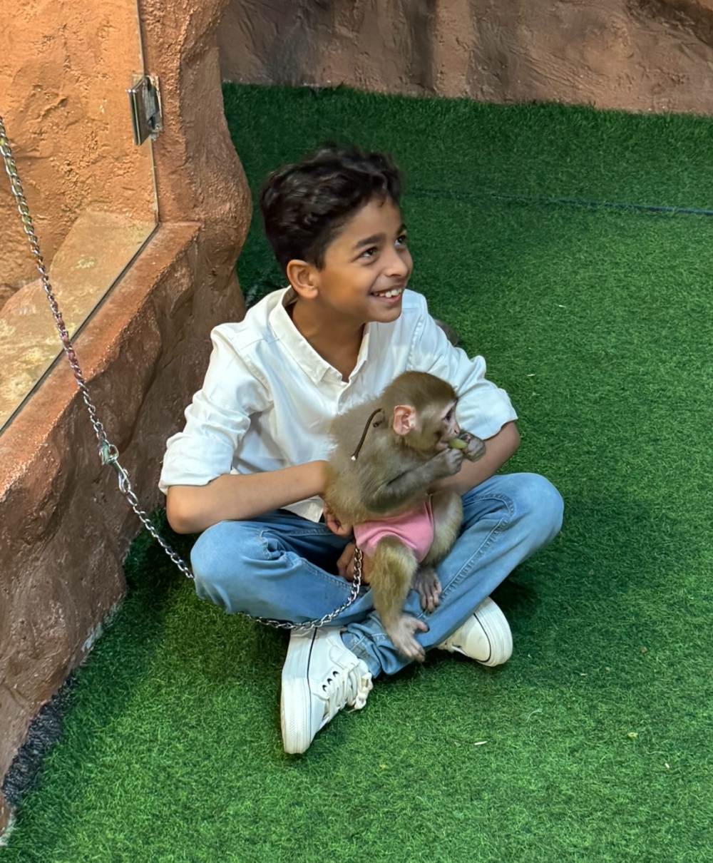 How a new Muscat zoo-like exhibition is helping children grow more confident and calm