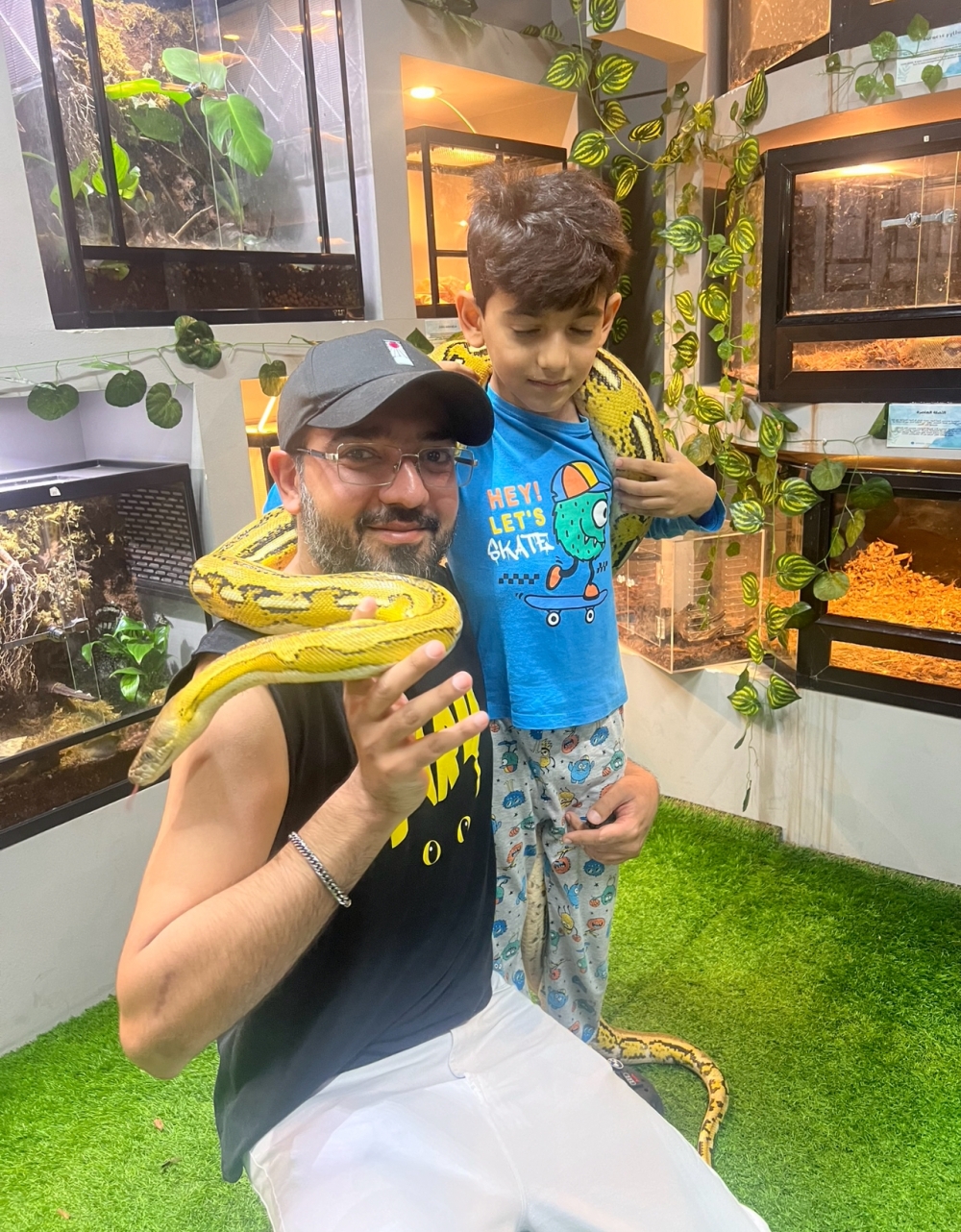 How a new Muscat zoo-like exhibition is helping children grow more confident and calm