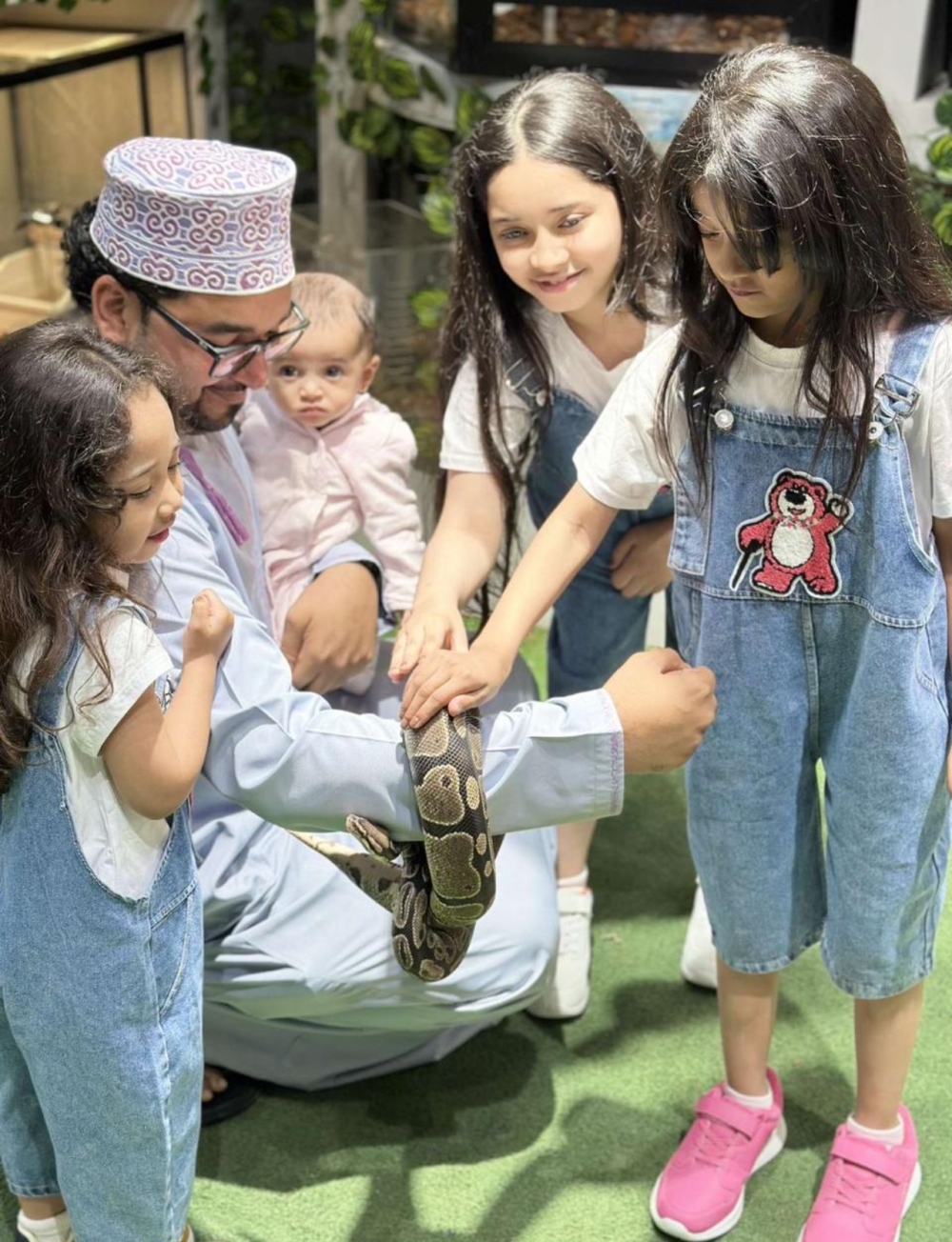 How a new Muscat zoo-like exhibition is helping children grow more confident and calm