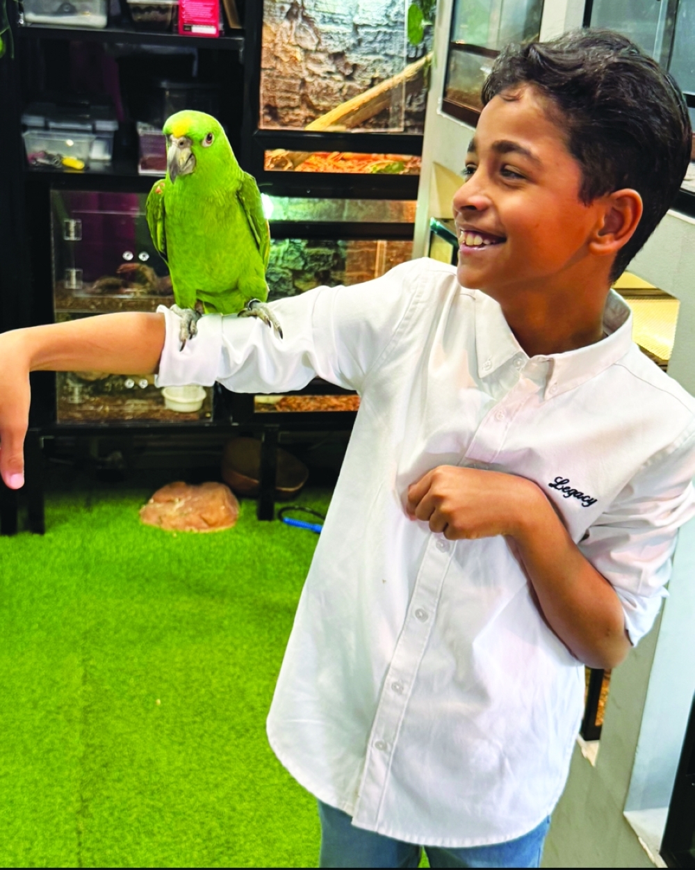 How a new Muscat zoo-like exhibition is helping children grow more confident and calm