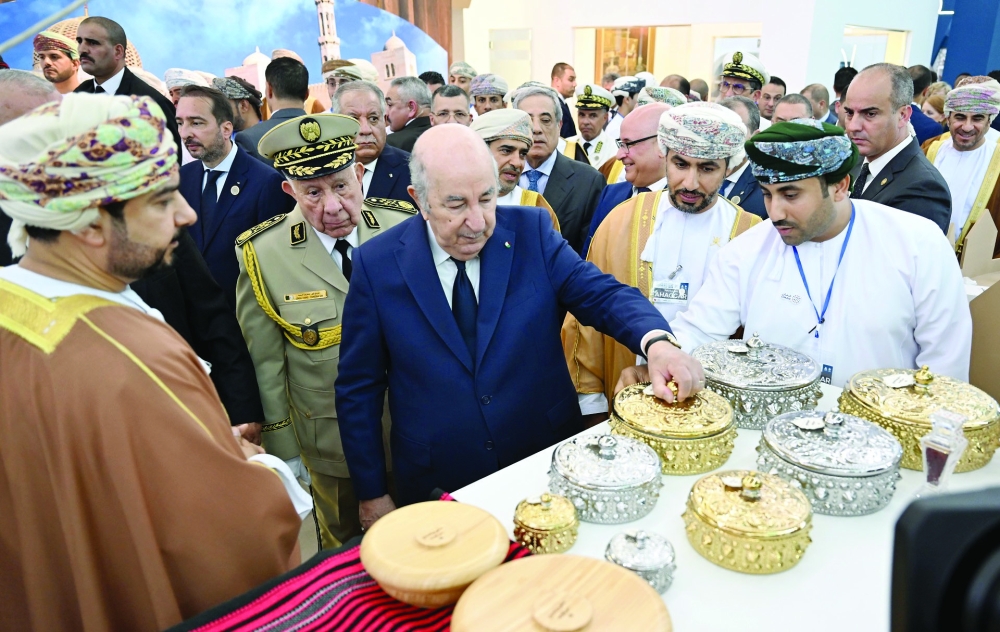 The Algiers International Fair provides an excellent platform to showcase Oman's commercial, investment and cultural assets.
