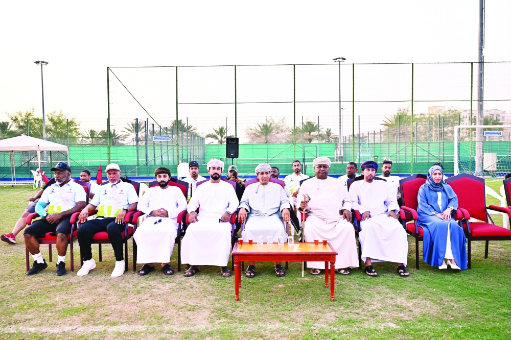 The closing ceremony was held under the auspices of Younis al Battashi, Director of the Human Resources Department at MoCSY