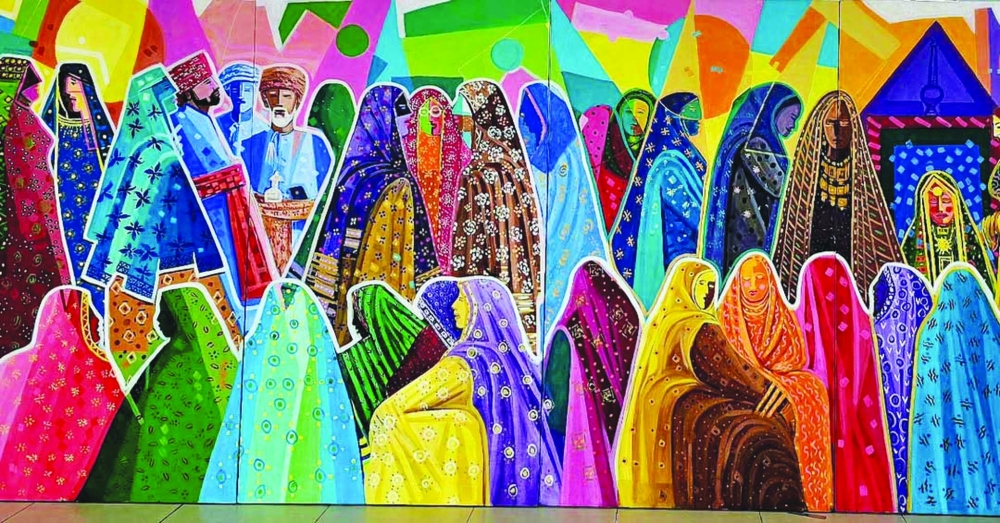 The Artist Bridging Oman’s Traditional Past and Contemporary Future