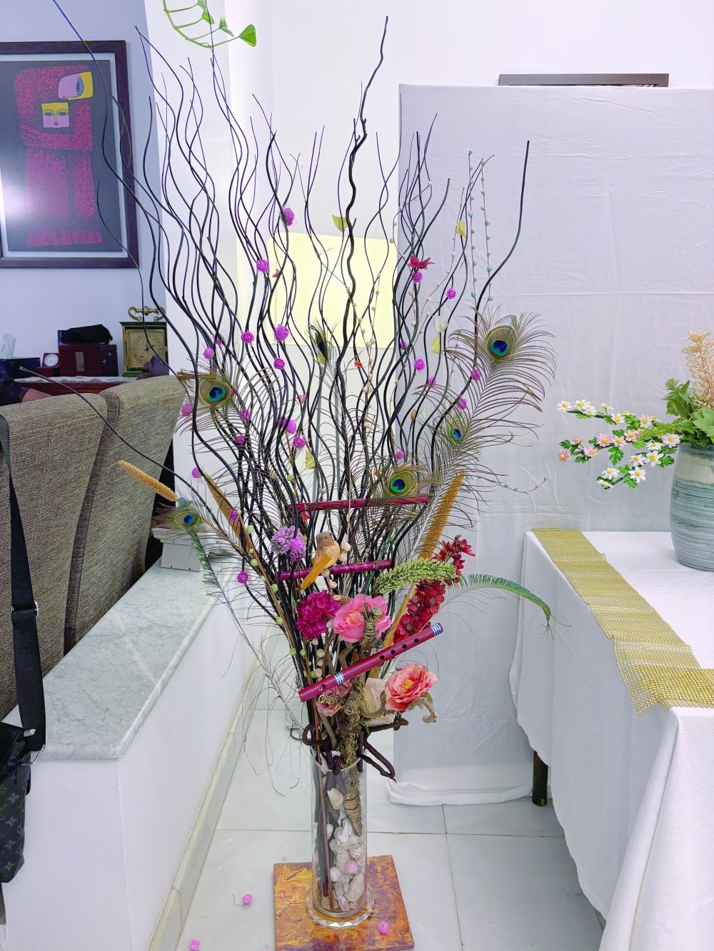 The Music of Flowers session held at the Muscat residence of Devyani Sampat