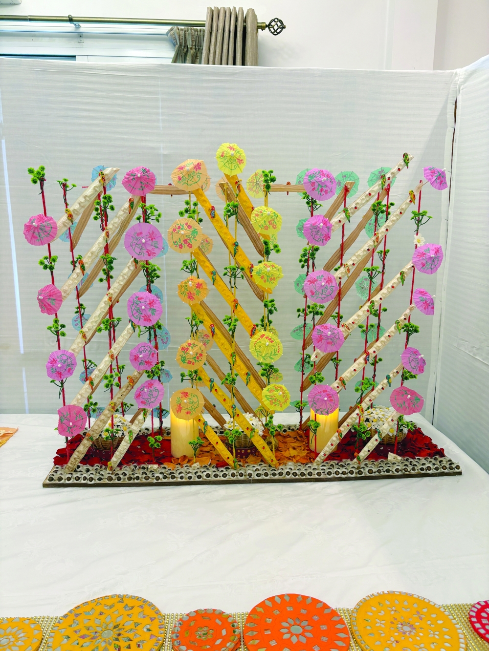 The Music of Flowers session held at the Muscat residence of Devyani Sampat