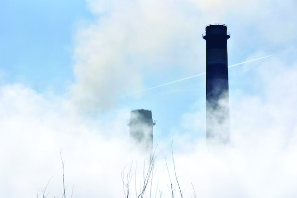 A general view of a power plant north of Kosovo's capital, Pristina, near the town of Obilic, Kosovo. — Reuters