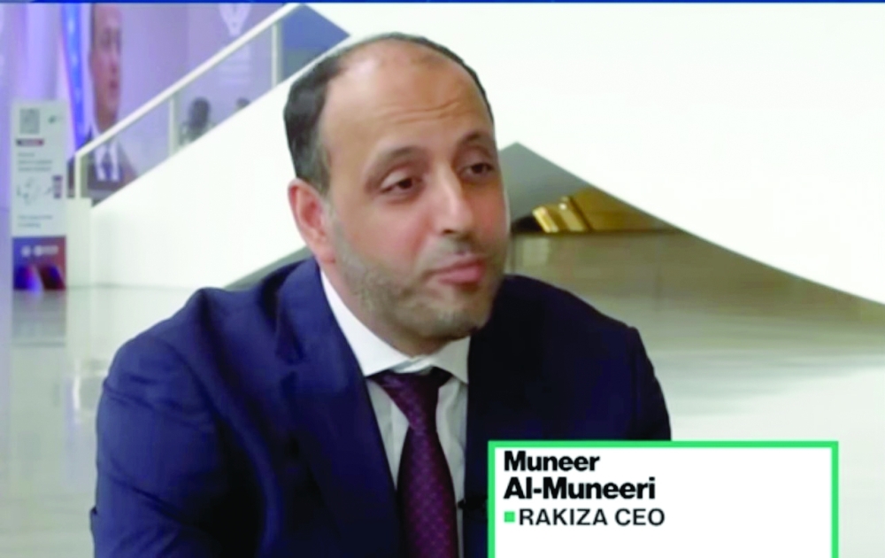 Muneer al Muneeri, Rakiza CEO.