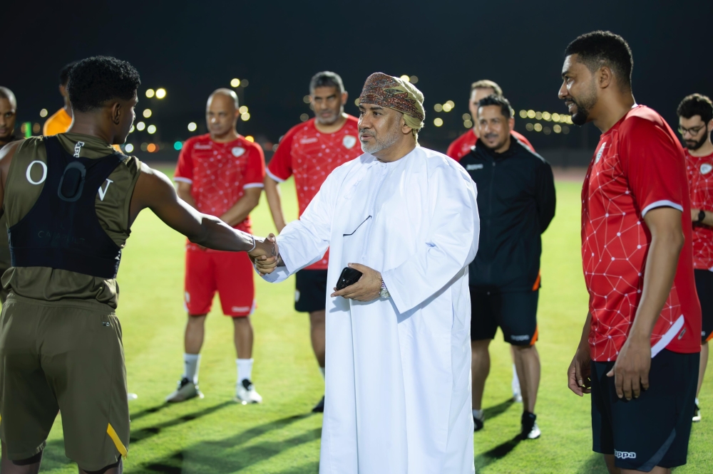  OFA Chairman, Sayyid Sulaiman al Busaidy, attended Olympic training