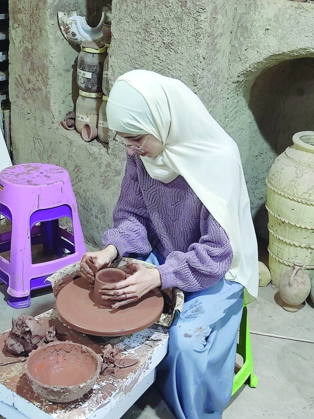 How a muddy hobby led to becoming an unofficial ambassador for Omani crafts