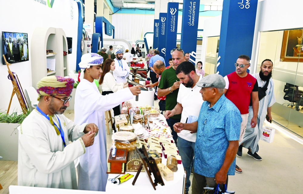Oman’s national pavilion showcased 60 government and private companies and institutions.