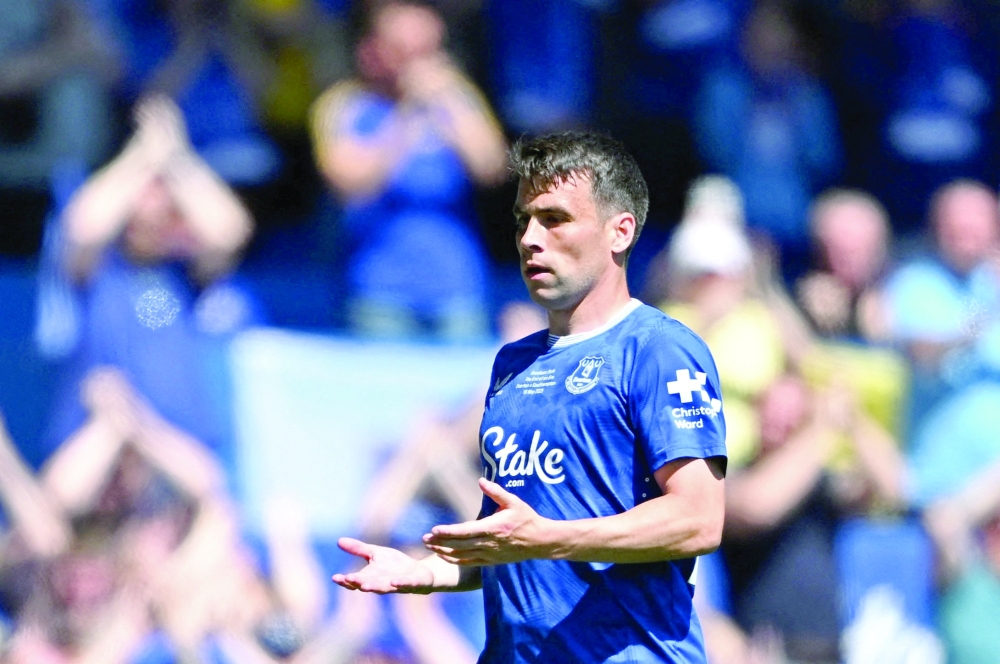 Seamus Coleman. — Reuters