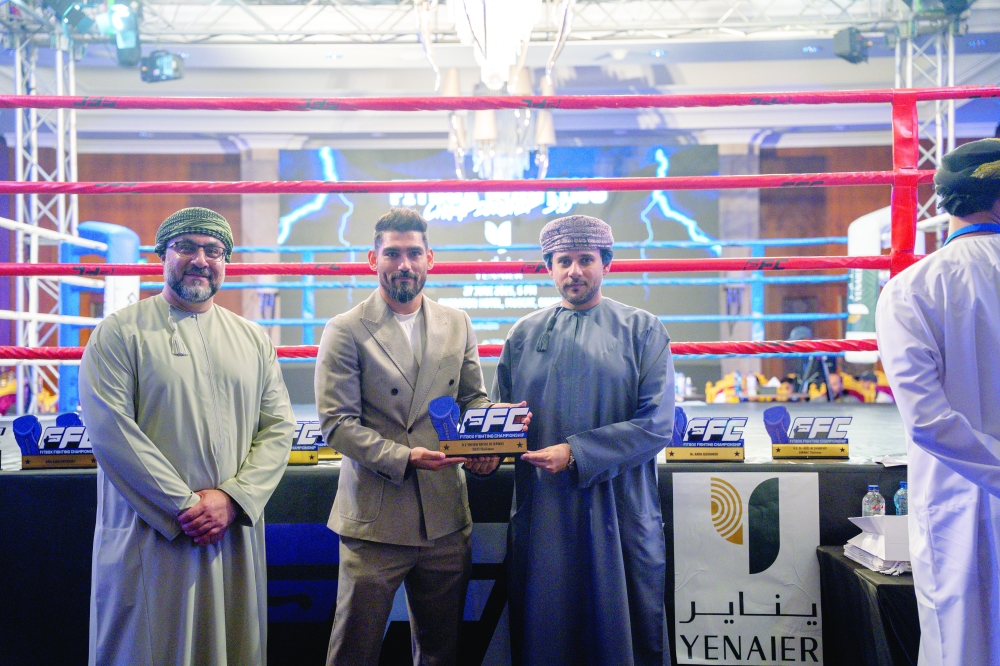 Ali Bilal Kerdi, international coach and organiser of FFC 3 honoured by OCCI Chairman